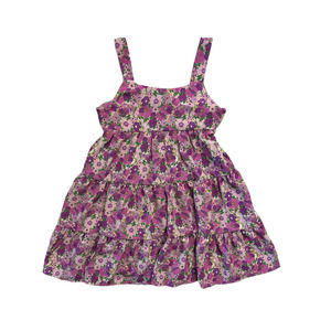 Social Standard by Sanctuary Girl's Tiered Tie-Back Sleeveless Dress -18M